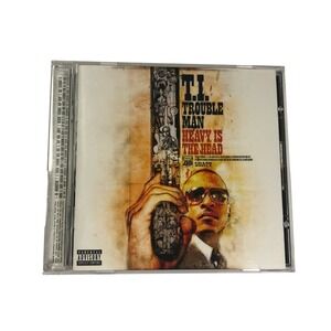 T.I Trouble Man Heavy Is the Head CD 2012 Hip Hop Grand Hustle Parental Advisory
